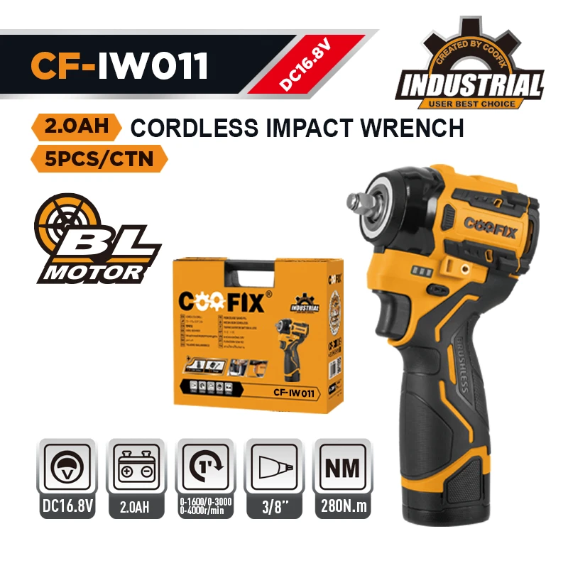 3/8 in CORDLESS IMPACT WRENCH factory